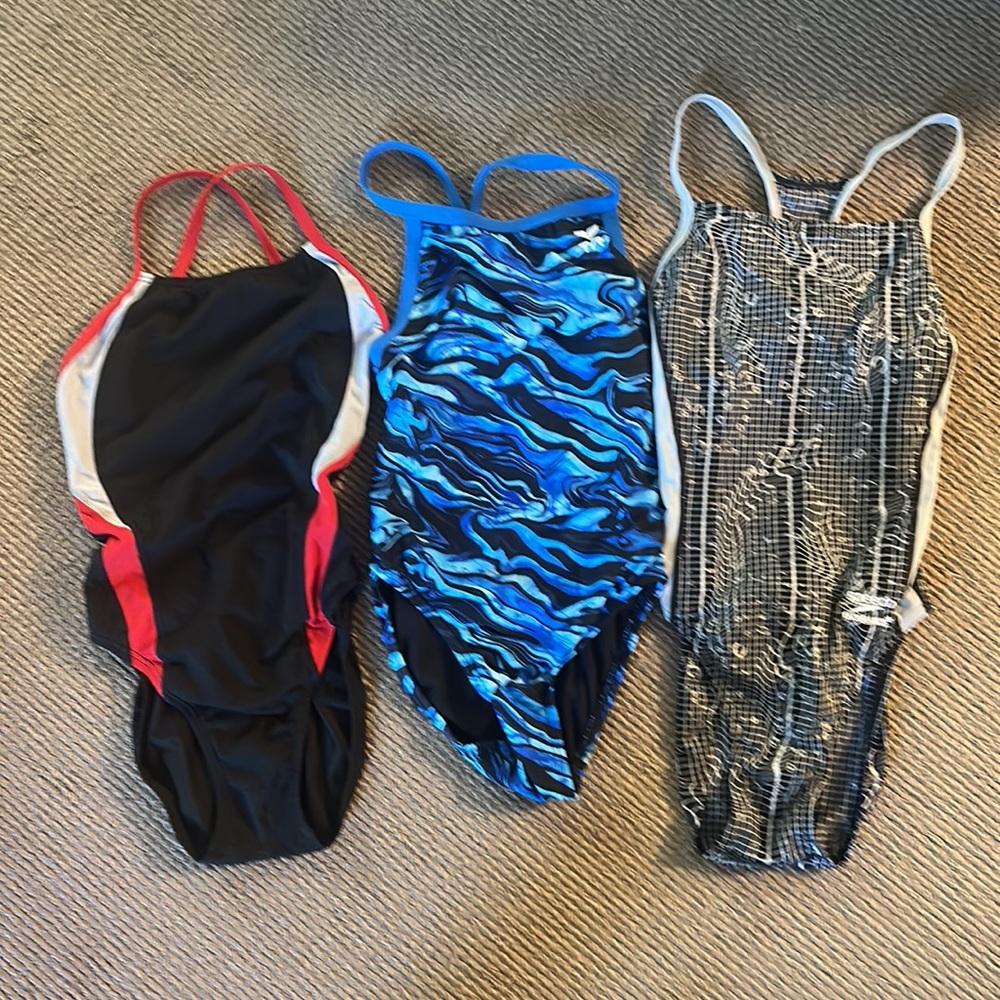 THREE practice swim suits for one price